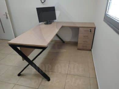 שולחן מזכירה רגל X 160/70 ס"מ