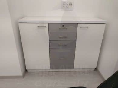 ארון קלסרים משולב מגירות