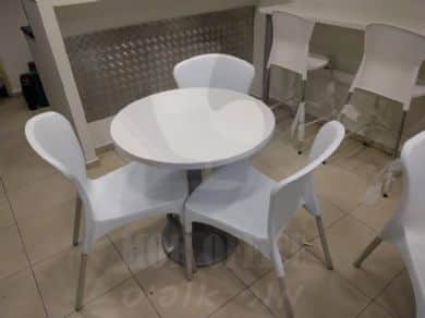שולחן פיצה לחדרי אוכל קוטר 60ס"מ